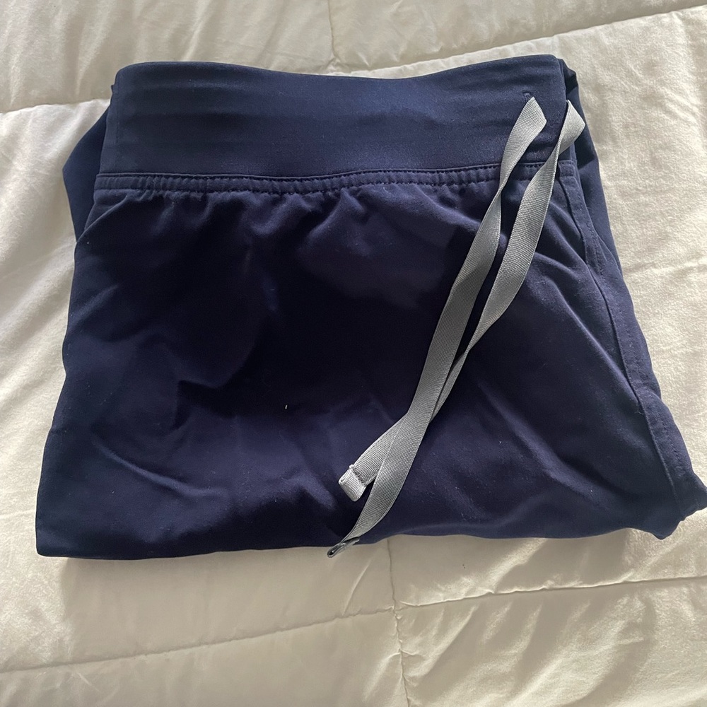 Navy blue figs. Worn once